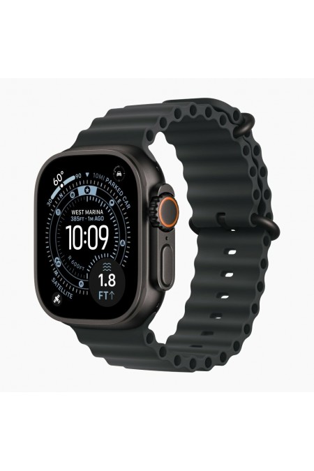 Умные часы Apple Watch Ultra 3 GPS 49 мм Titanium Case with Band Ocean (O/S) (черный/черный) 1