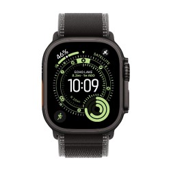 Умные часы Apple Watch Ultra 3 GPS + Cellular 49 мм Titanium Case with Trail Loop (M/L) (черный/черный)