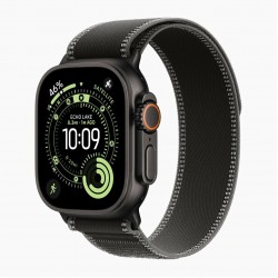 Умные часы Apple Watch Ultra 3 GPS 49 мм Titanium Case with Trail Loop (M/L) (черный/угольно-черный)