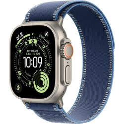 Умные часы Apple Watch Ultra 3 GPS 49 мм Titanium Case with Trail Loop (M/L) (синий/ярко-синий)