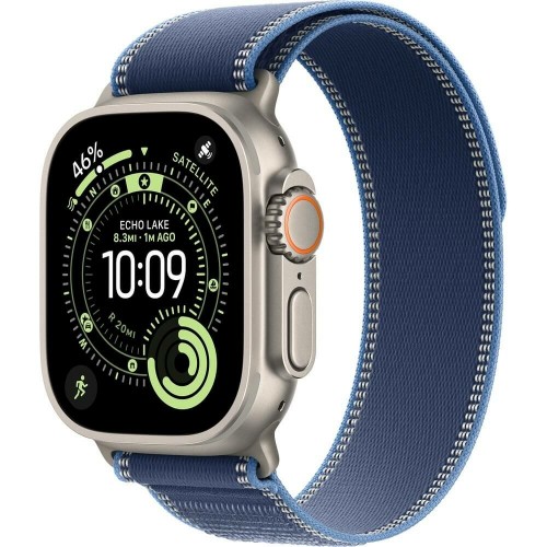 Умные часы Apple Watch Ultra 3 GPS 49 мм Titanium Case with Trail Loop (M/L) (синий/ярко-синий) 