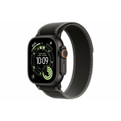 Умные часы Apple Watch Ultra 3 GPS + Cellular 49 мм Titanium Case with Trail Loop (S/M) (черный/угольно-черный)
