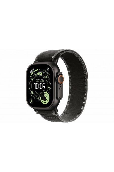Умные часы Apple Watch Ultra 3 GPS 49 мм Titanium Case with Trail Loop (S/M) (черный/угольно-черный) 