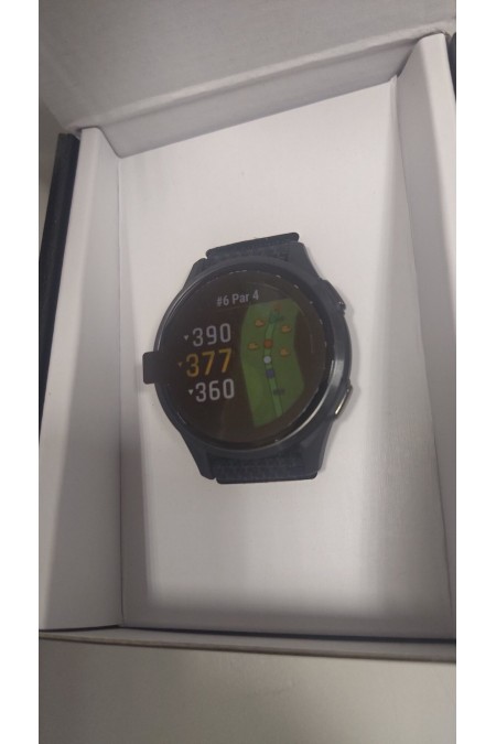 Умные часы Garmin Approach S50 50 мм Slate Aluminum Bezel with Black ComfortFit Nylon Band (010-03010-00) (черный/черный) 8