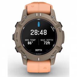 Умные часы Garmin Descent G2 Paloma with Shell Pink Band (010-02986-01) (розовая ракушка)