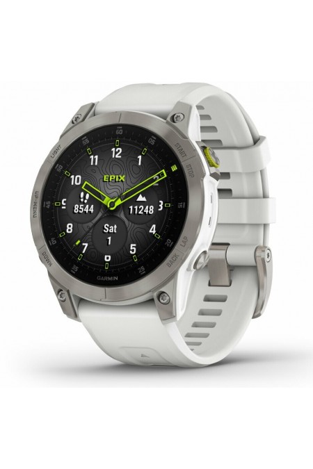 Умные часы Garmin EPIX Gen 2 33 мм Sapphire (010-02582-21) (титановый белый) 4