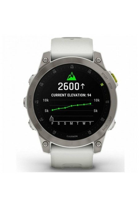 Умные часы Garmin EPIX Gen 2 33 мм Sapphire (010-02582-21) (титановый белый) 5