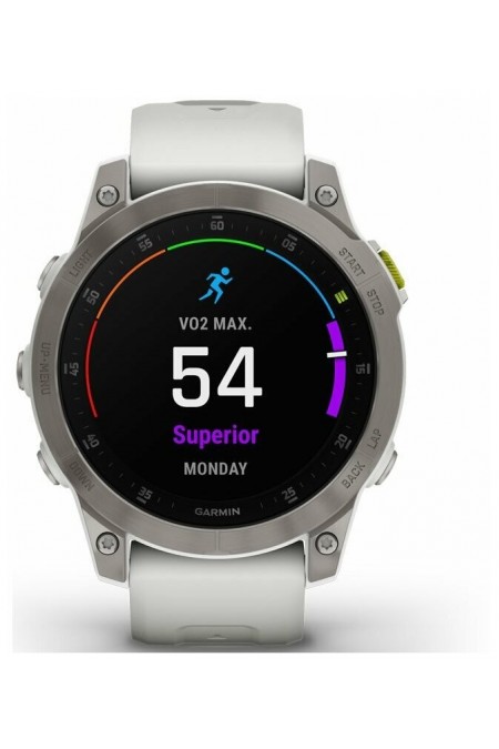 Умные часы Garmin EPIX Gen 2 33 мм Sapphire (010-02582-21) (титановый белый) 6