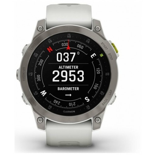 Умные часы Garmin EPIX Gen 2 33 мм Sapphire (010-02582-21) (титановый белый) 7