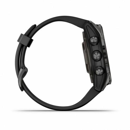 Умные часы Garmin EPIX Pro Gen 2 42 мм Sapphire Carbon Titanium with Silicone Band (010-02802-15) (серый/черный) 5