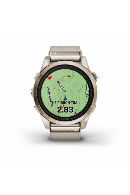 Умные часы Garmin EPIX Pro Gen 2 42 мм Sapphire Edition Soft Gold with Silicone Band (010-02802-20) (золотой/бежевый) 9