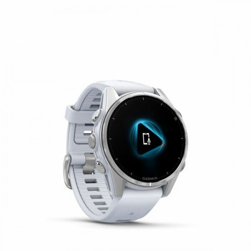 Умные часы Garmin Fenix 8 43 мм (010-02903-00) (серебристый/белый камень) 1