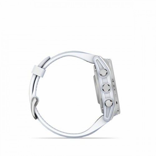 Умные часы Garmin Fenix 8 43 мм (010-02903-00) (серебристый/белый камень) 4