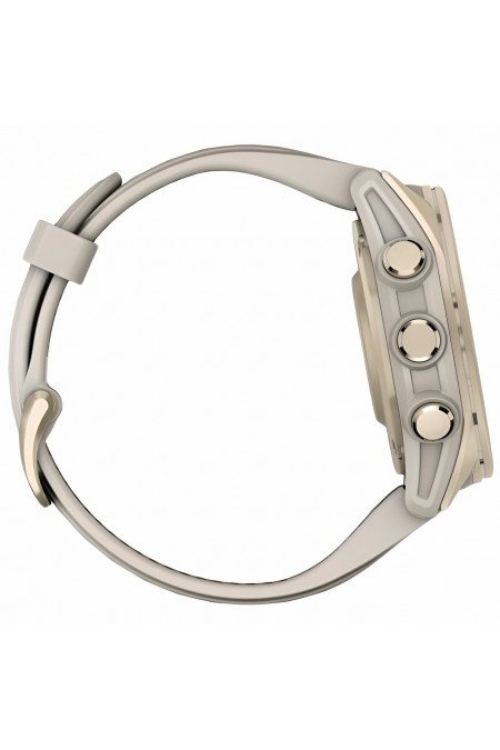 Умные часы Garmin Fenix 8 43 мм Amoled Sapphire Soft Gold with Fog Grey Silicone (010-02903-18) (золотой/дымчато-серый) 3