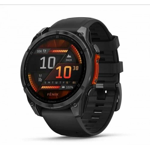 Умные часы Garmin Fenix 8 47 мм (010-02904-00) (серый/черный) 
