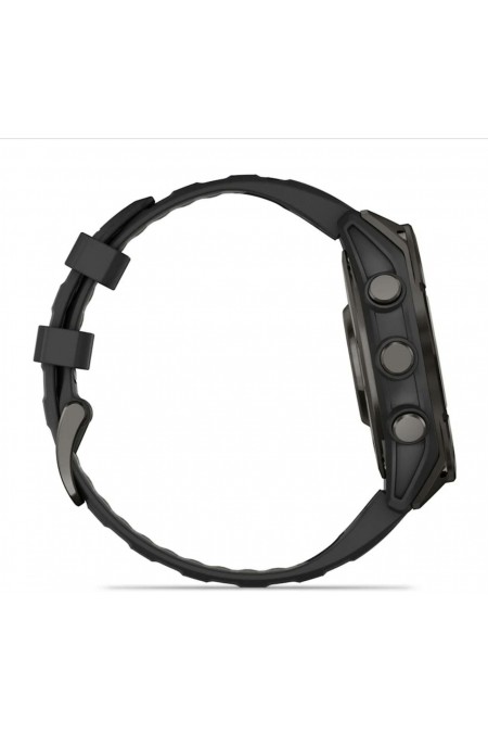 Умные часы Garmin Fenix 8 47 мм Amoled Sapphire Carbon Gray DLC Titanium with Black Silicone (010-02904-29) (карбоновый серый/черный) 4
