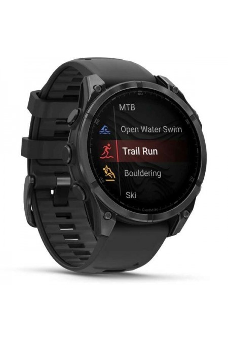 Умные часы Garmin Fenix 8 47 мм Amoled Slate Gray with Black Silicone (010-02904-09) (серый/черный) 2