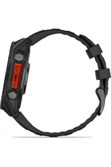 Умные часы Garmin Fenix 8 47 мм Amoled Slate Gray with Black Silicone (010-02904-09) (серый/черный) 3