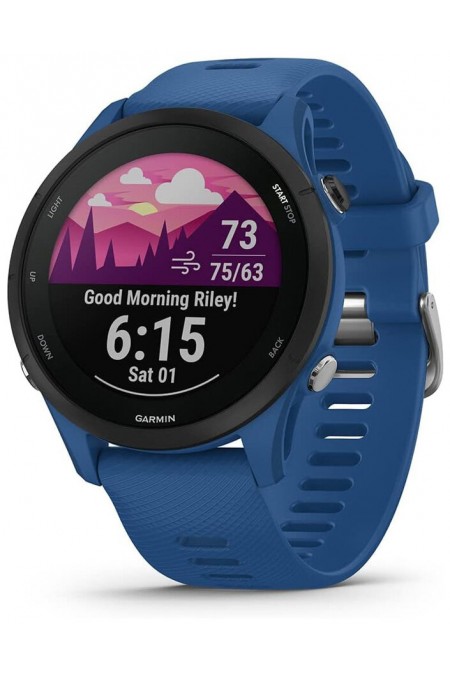 Умные часы Garmin Forerunner 255 33 мм (010-02641-11) (черный/синий) 
