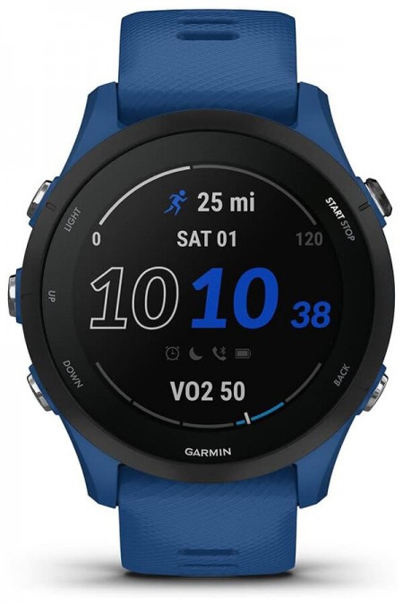 Умные часы Garmin Forerunner 255 33 мм (010-02641-11) (черный/синий) 1