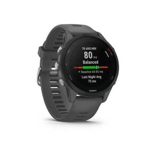 Умные часы Garmin Forerunner 255 45.6 мм (010-02641-10) (черный/темно-серый) 3