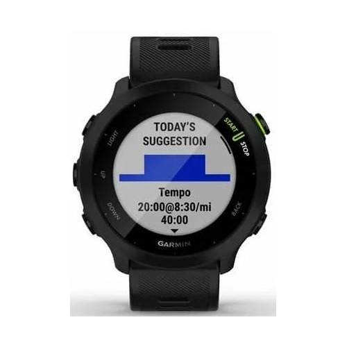 Умные часы Garmin Forerunner 55 42 мм (010-02562-10) (черный/черный) 2
