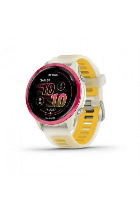 Умные часы Garmin Forerunner 570 42 мм (010-02970-02/010-02970-42) (малиновый манго/слоновая кость) 
