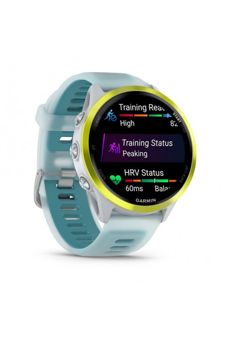 Умные часы Garmin Forerunner 570 47 мм (010-02971-01) (белое золото/бирюзовый) 4