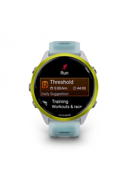 Умные часы Garmin Forerunner 570 47 мм (010-02971-01) (белое золото/бирюзовый) 5