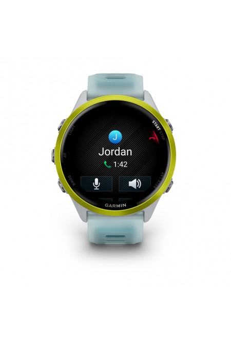 Умные часы Garmin Forerunner 570 47 мм (010-02971-01) (белое золото/бирюзовый) 6