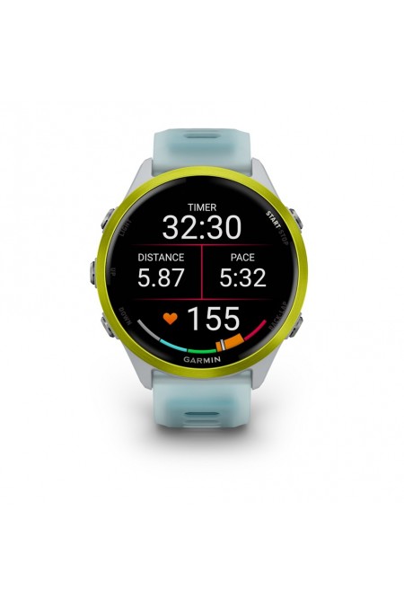 Умные часы Garmin Forerunner 570 47 мм (010-02971-01) (белое золото/бирюзовый) 7