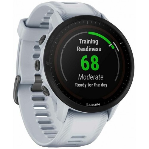 Умные часы Garmin Forerunner 955 33 мм (010-02638-31) (черный/белый) 