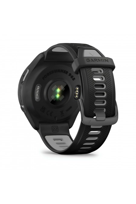 Умные часы Garmin Forerunner 965 Black Dark Grey DLC Titanium Bezel with Black strap (010-02809-10) (черный) 3