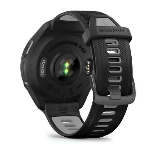 Умные часы Garmin Forerunner 965 Black Dark Grey DLC Titanium Bezel with Black strap (010-02809-10) (черный) 3