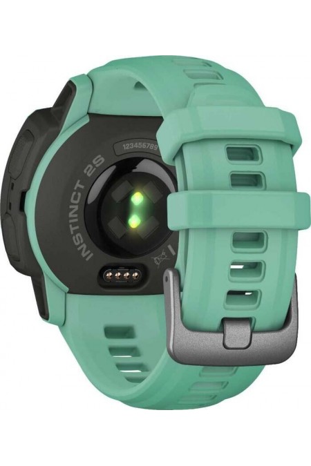 Умные часы Garmin Instinct 2S Solar Neo Tropic 20 мм (010-02564-02) (черный/мятный) 3