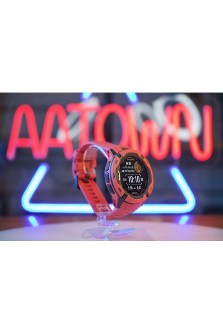 Умные часы Garmin Instinct 2X 50 мм Solar (010-02805-01) (огненно-красный) 9