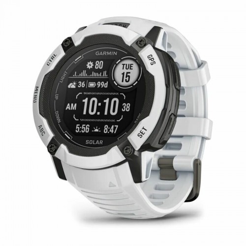 Умные часы Garmin Instinct 2X Solar 50 мм (010-02805-04) (белый/черный) 