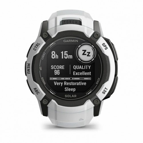 Умные часы Garmin Instinct 2X Solar 50 мм (010-02805-04) (белый/черный) 5