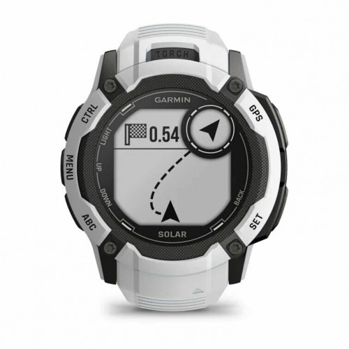 Умные часы Garmin Instinct 2X Solar 50 мм (010-02805-04) (белый/черный) 8