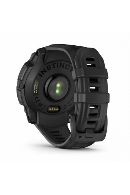 Умные часы Garmin Instinct 3 45 мм Solar Amoled Black with Black Silicone (010-02936-40) (черный) 2