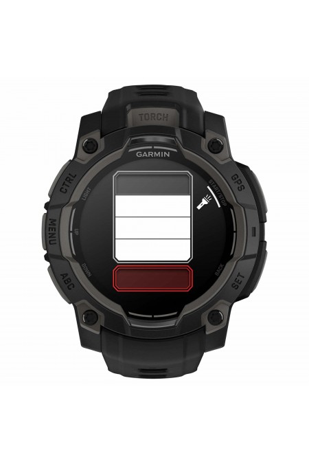 Умные часы Garmin Instinct 3 45 мм Solar Amoled Black with Black Silicone (010-02936-40) (черный) 6