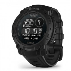 Умные часы Garmin Instinct 3 45 мм Solar Tactical Edition Black with Black Band (010-02934-50) (черный/черный)