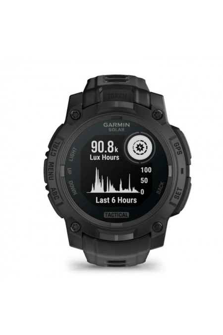 Умные часы Garmin Instinct 3 45 мм Solar Tactical Edition Black with Black Band (010-02934-50) (черный/черный) 2