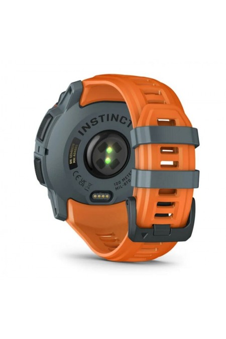Умные часы Garmin Instinct 3 50 мм Solar Solstice with Solstice Silicone (010-02935-01) (серый/оранжевый) 2