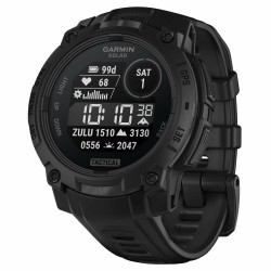 Умные часы Garmin Instinct 3 50 мм Tactical Solar Black with Black Silicone (010-02935-50/010-02935-90) (черный/черный)