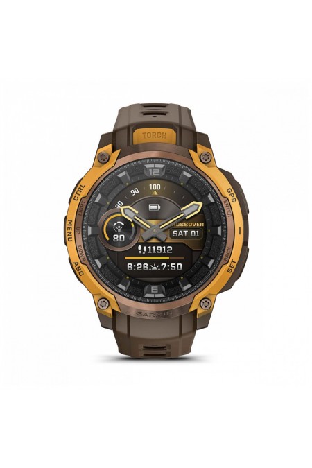 Умные часы Garmin Instinct Crossover Amoled Bronze/Sunburst (010-03398-01) (бронза) 1