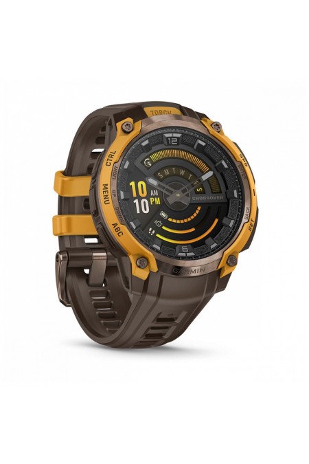 Умные часы Garmin Instinct Crossover Amoled Bronze/Sunburst (010-03398-01) (бронза) 2
