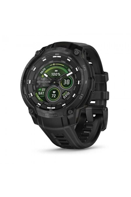 Умные часы Garmin Instinct Crossover Amoled Tactical Edition Black (010-03398-02) (черный/черный) 1