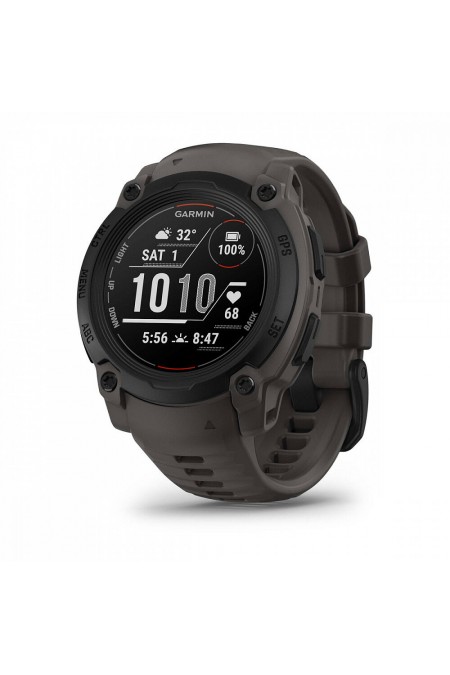 Умные часы Garmin Instinct E 40 мм Black with Charcoal Band (010-02932-00) (угольно-черный) 