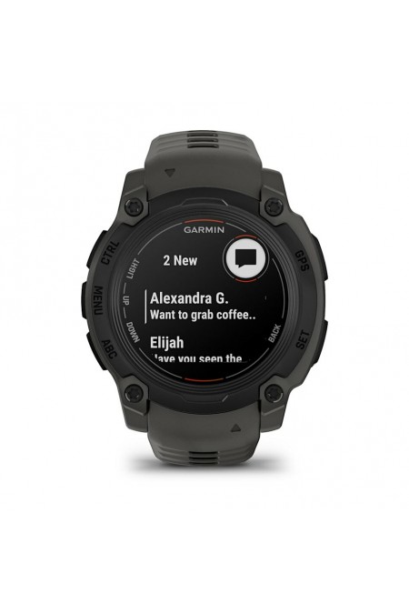 Умные часы Garmin Instinct E 40 мм Black with Charcoal Band (010-02932-00) (угольно-черный) 6